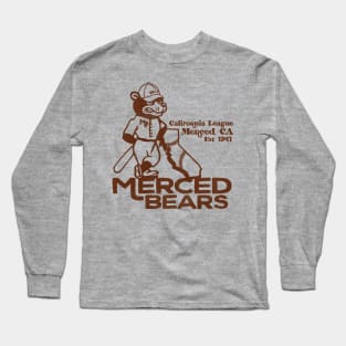 Defunct Merced Bears Baseball Team Long Sleeve T-Shirt